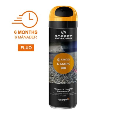 Soppec S Mark jel&ouml;lősspray 6 h&oacute; - Narancs fluo